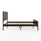 Martha Stewart Corbin Queen Size Solid Wood Platform Bed w/Wooden Headboard and Footboard, Dark Brown MG-090026-Q-DKBRN-MS - alternate 9